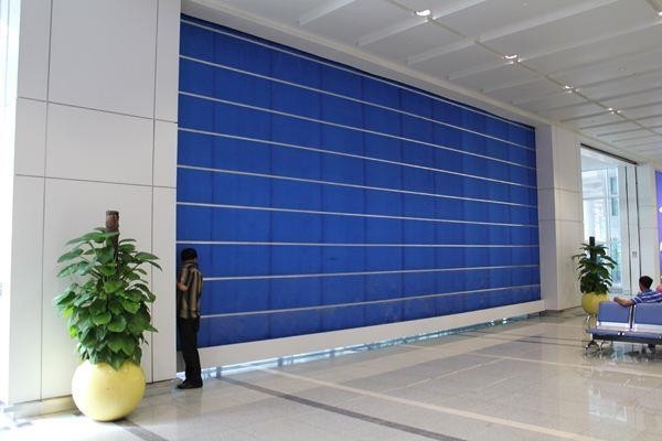 抗風壓防火卷簾門圖片